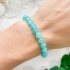 Браслет из амазонита (тонированного)
