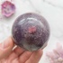Шар из турмалина в лепидолите