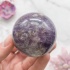 Шар из турмалина в лепидолите