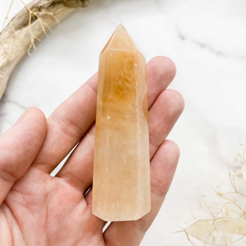 Столбик из кальцита золотистого