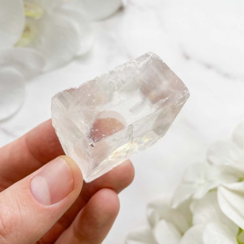 Кальцит выколки (исландский шпат)