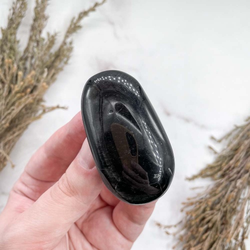 Обсидиан серебристый