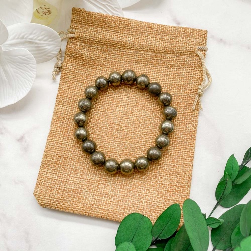 Браслет из пирита