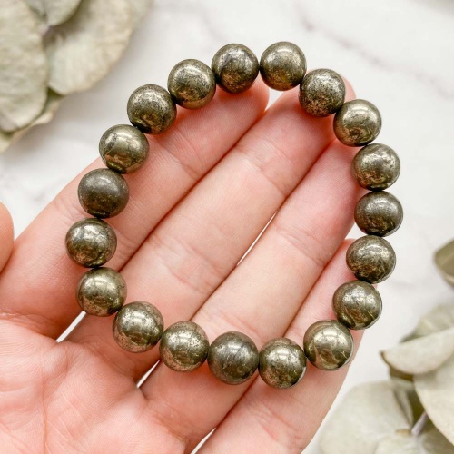 Браслет из пирита