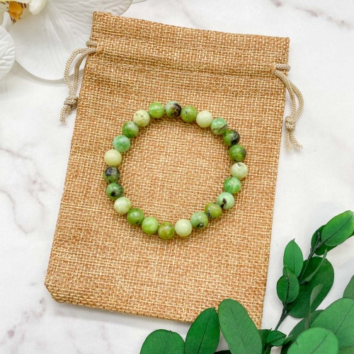 Браслет из опала "Киви"