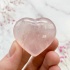 Сердце из кварца розового
