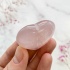 Сердце из кварца розового