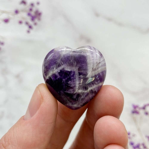Сердце из аметиста