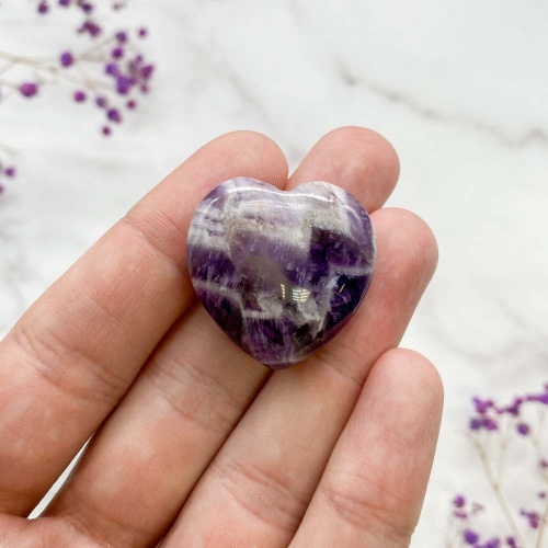 Сердце из аметиста