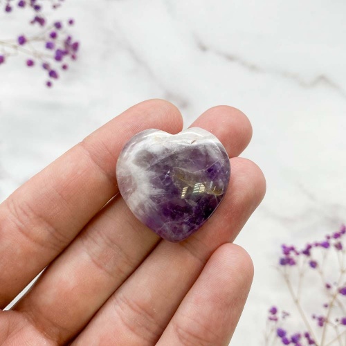 Сердце из аметиста