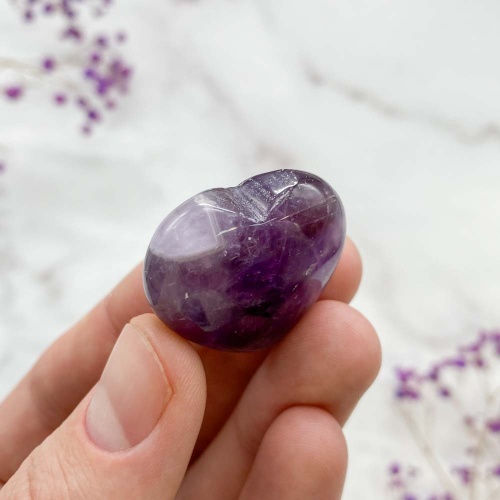 Сердце из аметиста
