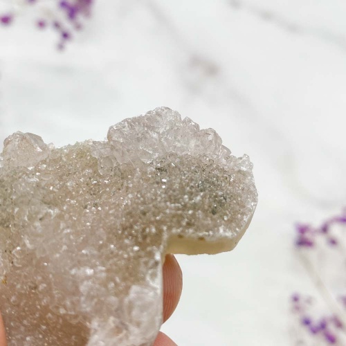 Сердце из кварца - халцедона