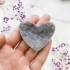 Сердце из кварца - халцедона