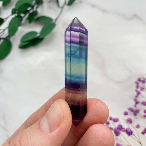 Кристалл из флюорита