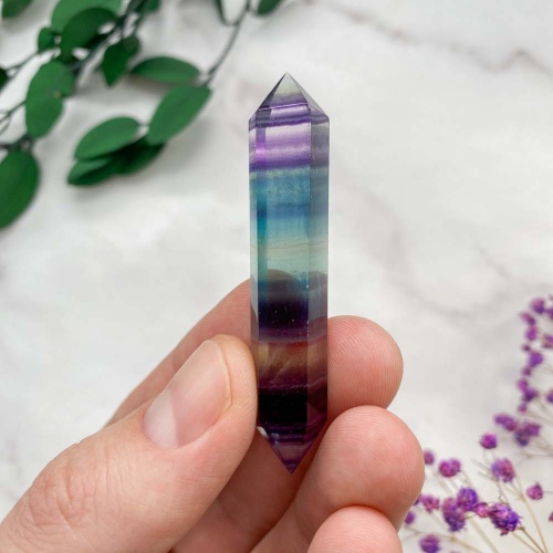 Кристалл из флюорита