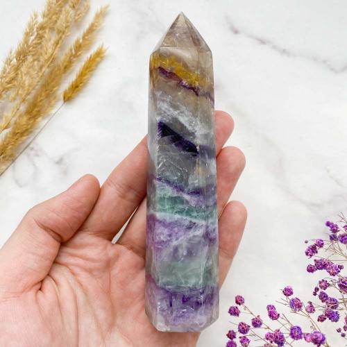 Столбик из флюорита