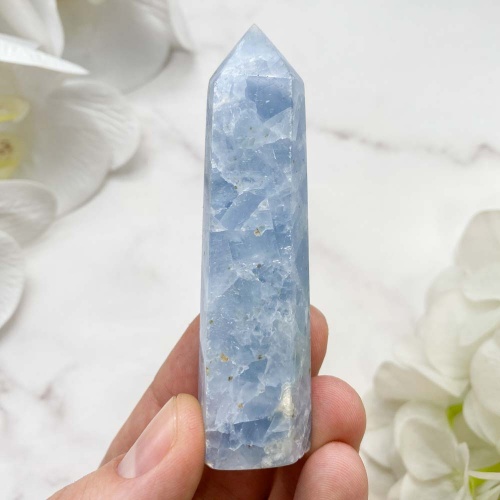 Столбик из кальцита голубого