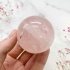 Шар из кварца розового