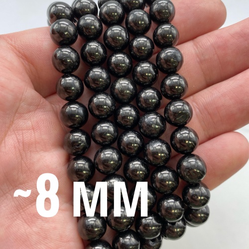 Бусины из гагата