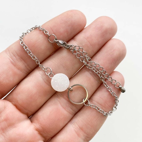 Браслет с кварцем