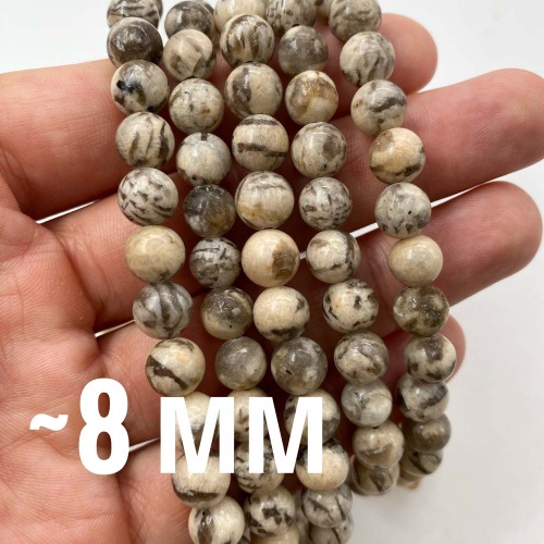 Бусины из пегматита