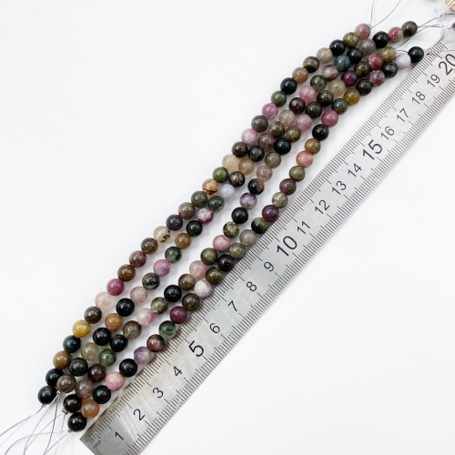 Бусины из турмалина