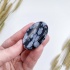 Антистресс обсидиан снежный