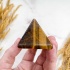 Пирамида из тигрового глаза