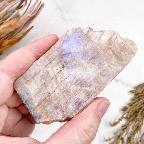 Срез лунного камня