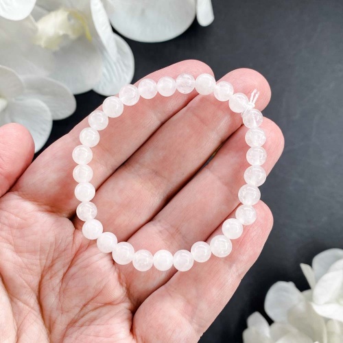 Браслет из кварца белого