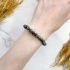 Браслет из хризотила в серпентине (змеевике)