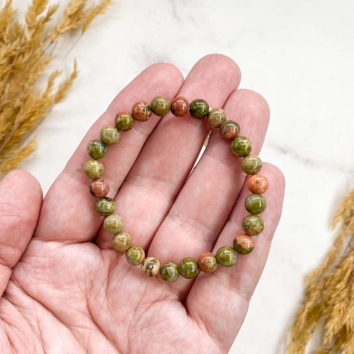 Браслет из унакита