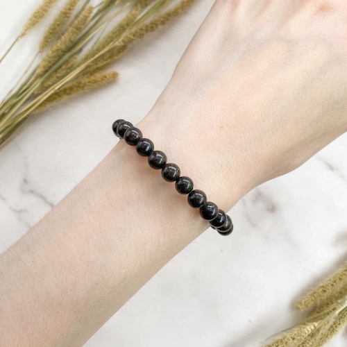 Браслет из опала матричного