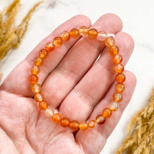 Браслет из сердолика