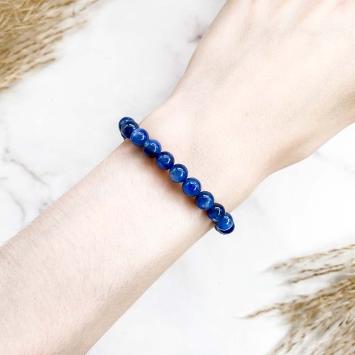 Браслет из кианита (тонированного)