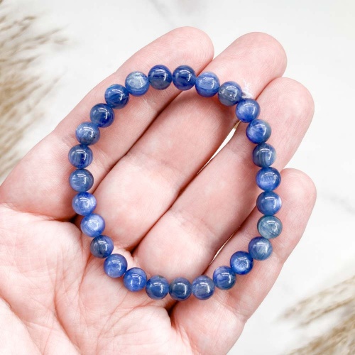 Браслет из кианита (тонированного)