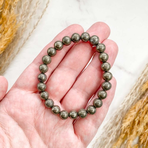 Браслет из пирита