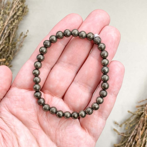 Браслет из пирита 