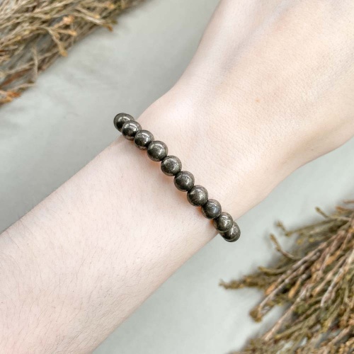 Браслет из пирита