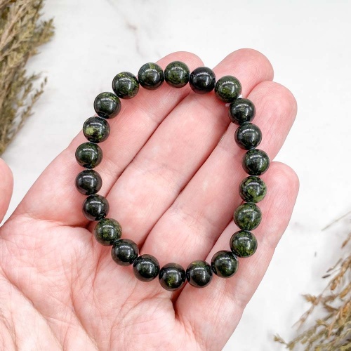 Браслет из змеевика