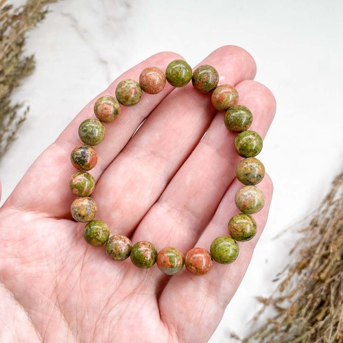 Браслет из унакита