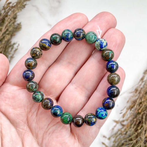 Браслет из азурмалахита