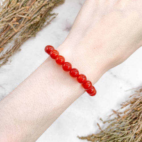Браслет из сердолика