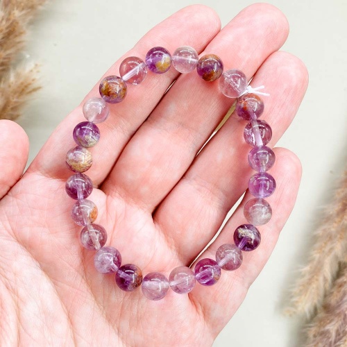 Браслет из аметиста канадского "Ауралит 23"