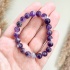 Браслет из аметиста шевронного