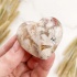 Сердце из халцедона "цветочного" 